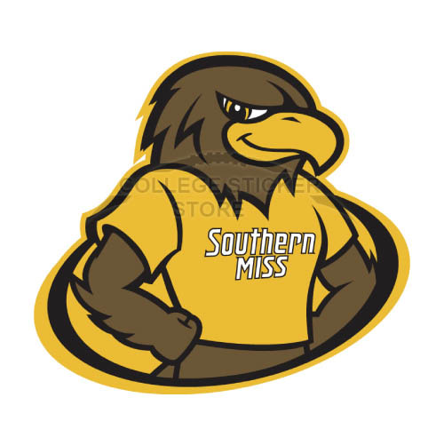 Homemade Southern Miss Golden Eagles Iron-on Transfers (Wall Stickers)NO.6307
